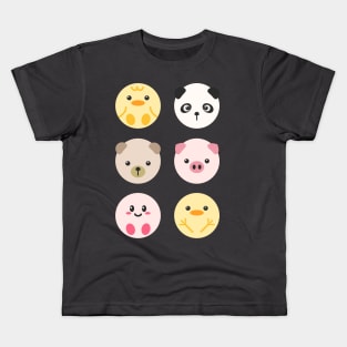 Kawaii Maru friends Kids T-Shirt